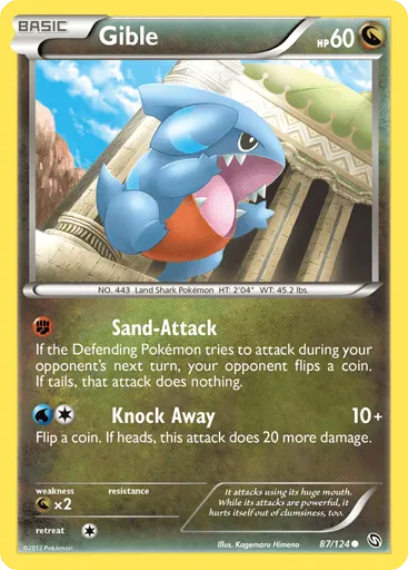 Gible 87/124 Dragons Exalted
