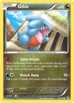Gible 87/124 Dragons Exalted