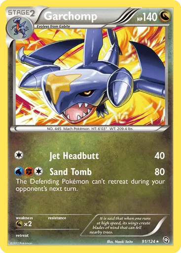 Garchomp 91/124 Dragons Exalted