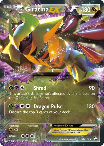 Giratina-EX 92/124 Dragons Exalted