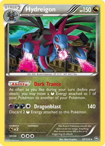 Hydreigon 97/124 Dragons Exalted