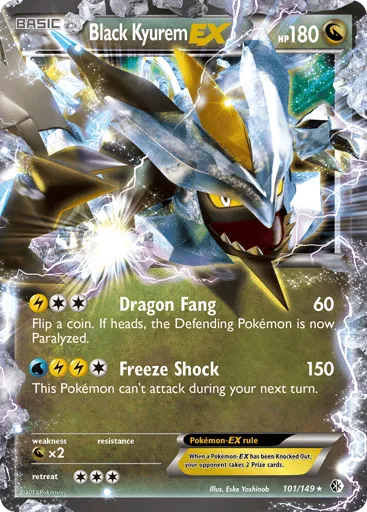 Black Kyurem-EX 101/149 Boundaries Crossed