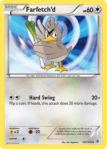 Farfetch'd 107/149 Boundaries Crossed
