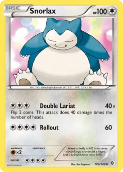 Snorlax 109/149 Boundaries Crossed