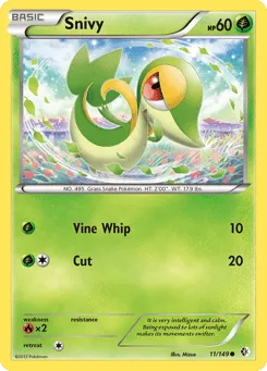 Snivy 11/149 Boundaries Crossed