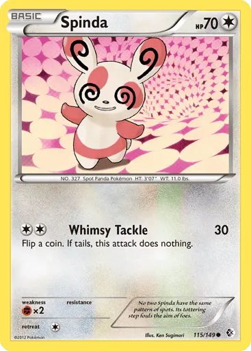 Spinda 115/149 Boundaries Crossed