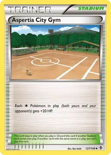 Aspertia City Gym 127/149 Boundaries Crossed