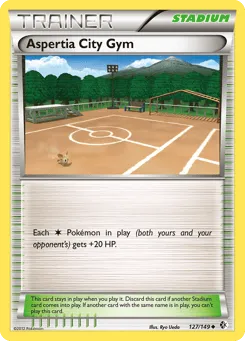 Aspertia City Gym 127/149 Boundaries Crossed