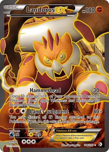 Landorus-EX 144/149 Boundaries Crossed