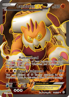 Landorus-EX 144/149 Boundaries Crossed