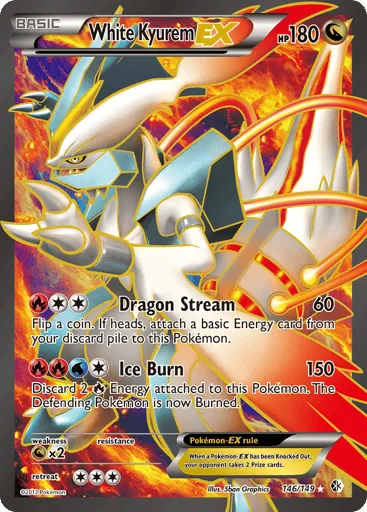 White Kyurem-EX 146/149 Boundaries Crossed