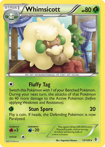 Whimsicott 15/149 Boundaries Crossed