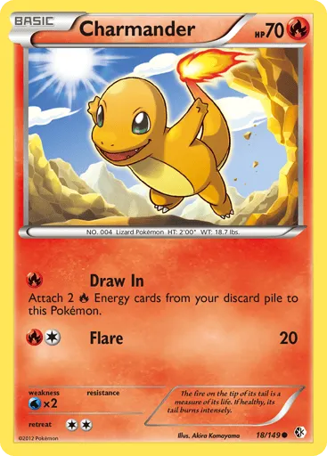 Charmander 18/149 Boundaries Crossed