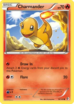 Charmander 18/149 Boundaries Crossed