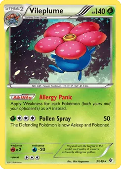 Vileplume 3/149 Boundaries Crossed