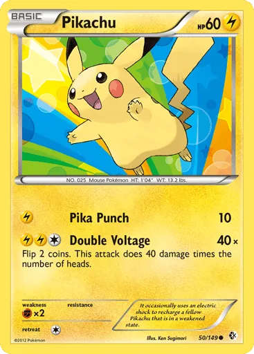 Pikachu 50/149 Boundaries Crossed