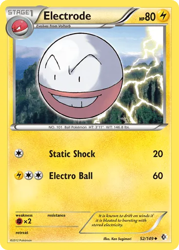 Electrode 52/149 Boundaries Crossed