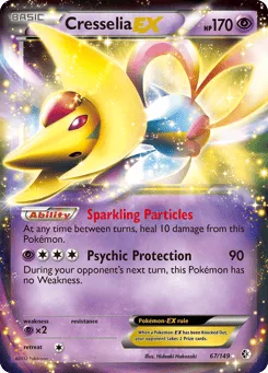Cresselia-EX 67/149 Boundaries Crossed