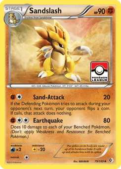 Sandslash 79/149 Boundaries Crossed