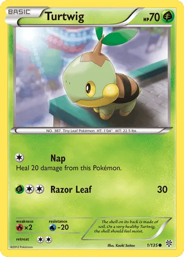 Turtwig 1/135 Plasma Storm