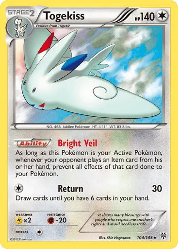 Togekiss 104/135 Plasma Storm