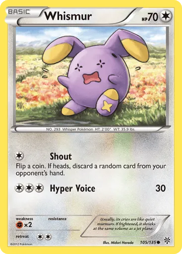 Whismur 105/135 Plasma Storm