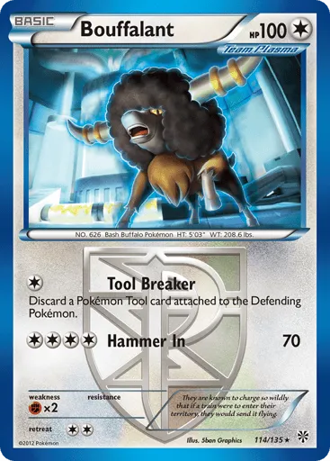 Bouffalant 114/135 Plasma Storm