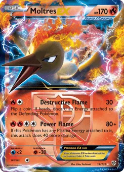 Moltres-EX 14/135 Plasma Storm
