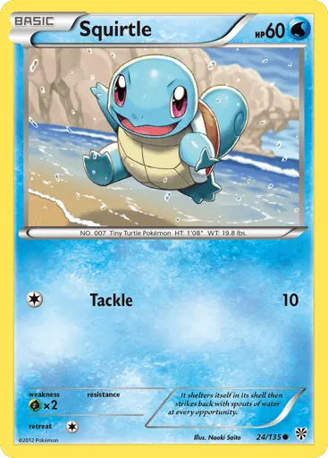 Squirtle 24/135 Plasma Storm