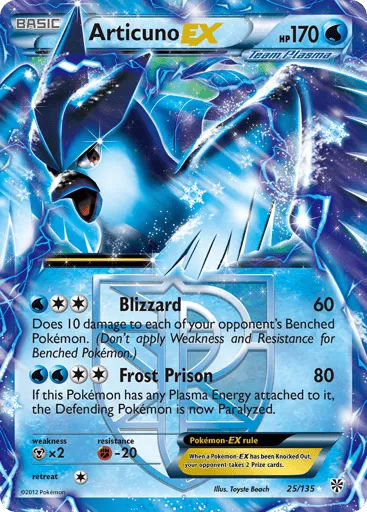 Articuno-EX 25/135 Plasma Storm