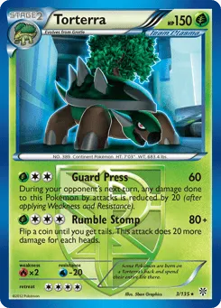 Torterra 3/135 Plasma Storm