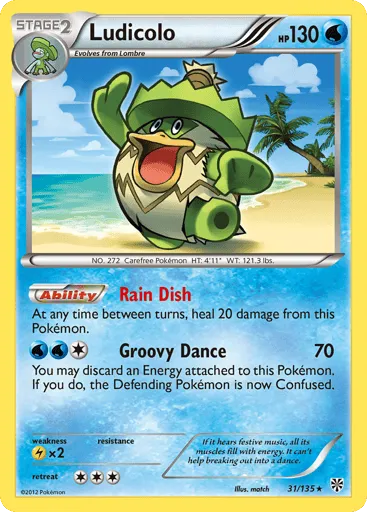 Ludicolo 31/135 Plasma Storm