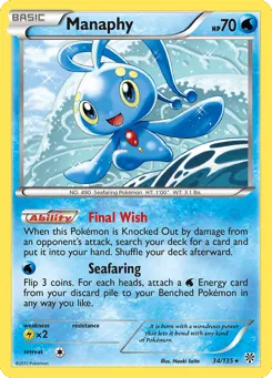 Manaphy 34/135 Plasma Storm