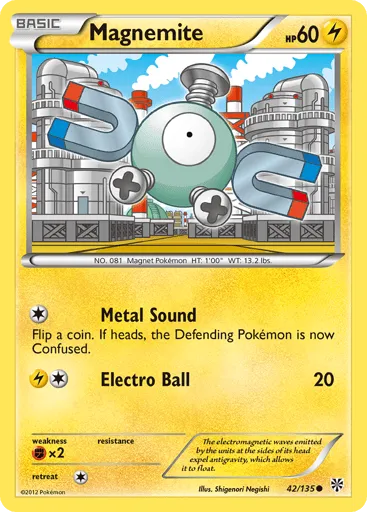 Magnemite 42/135 Plasma Storm