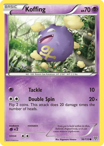Koffing 56/135 Plasma Storm