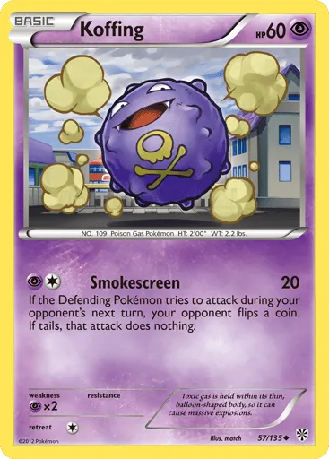 Koffing 57/135 Plasma Storm