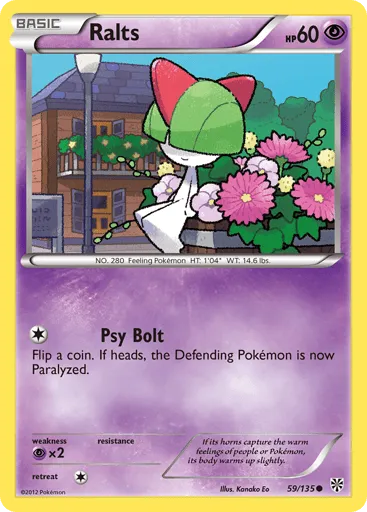Ralts 59/135 Plasma Storm