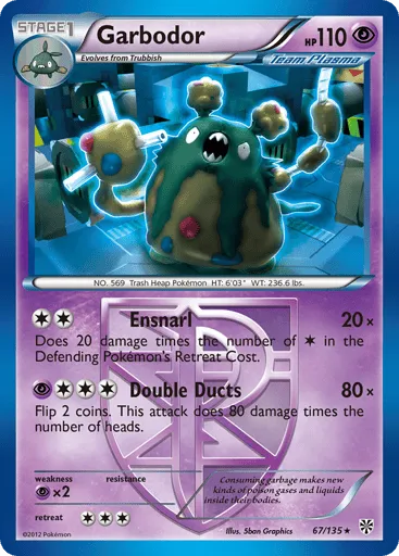 Garbodor 67/135 Plasma Storm