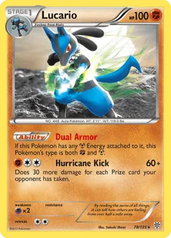 Lucario 78/135 Plasma Storm
