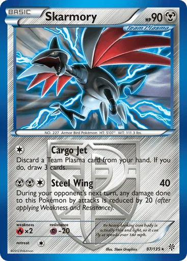 Skarmory 87/135 Plasma Storm