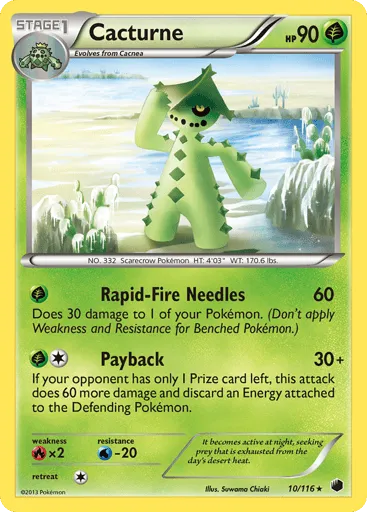 Cacturne 10/116 Plasma Freeze