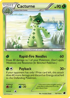 Cacturne 10/116 Plasma Freeze