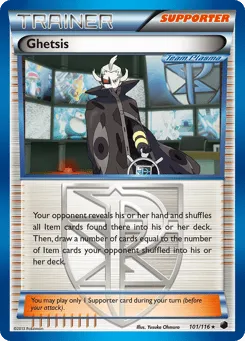 Ghetsis 101/116 Plasma Freeze