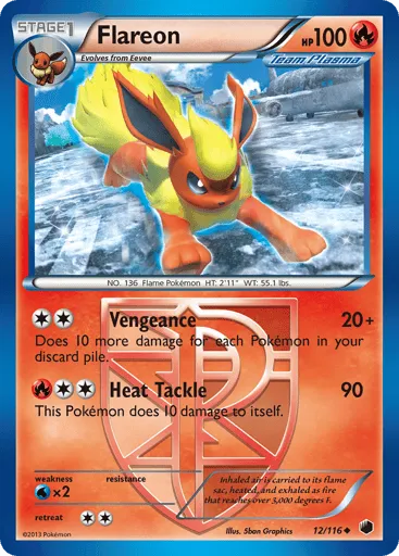 Flareon 12/116 Plasma Freeze