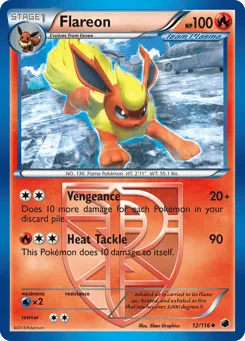 Flareon 12/116 Plasma Freeze