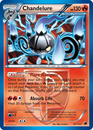 Chandelure 16/116 Plasma Freeze