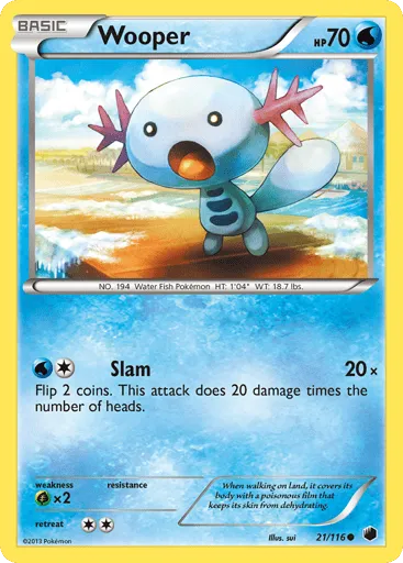 Wooper 21/116 Plasma Freeze