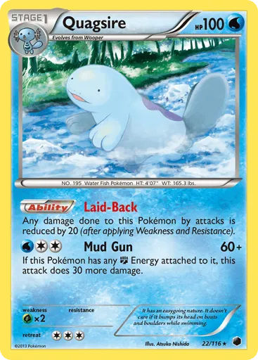 Quagsire 22/116 Plasma Freeze