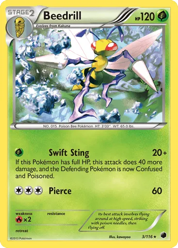 Beedrill 3/116 Plasma Freeze