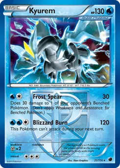 Kyurem 31/116 Plasma Freeze